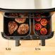 Tefal Мультипечь Dual EasyFry&Grill AirFryer, 2700Вт, чаша-5.2+3.1л, сенсорное управл., 2 чаши, гриль, пластик, черный 6 - магазин Coolbaba Toys
