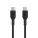 Belkin Кабель USB-C > USB-C заряджання/синхронізації 2м, 60Вт, Type-C, PVC, чорний 3 - магазин Coolbaba Toys