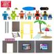 Roblox Игровой набор Deluxe Playset Arsenal: Operation Beach Day W11, 6 фигурок и аксессуары 2 - магазин Coolbaba Toys