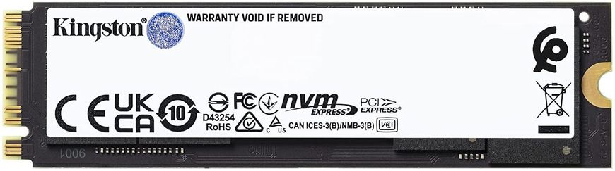 Kingston Твердотільний накопичувач SSD M.2 500GB Fury Renegade NVMe PCIe 4.0 4x 2280 SFYRS/500G фото