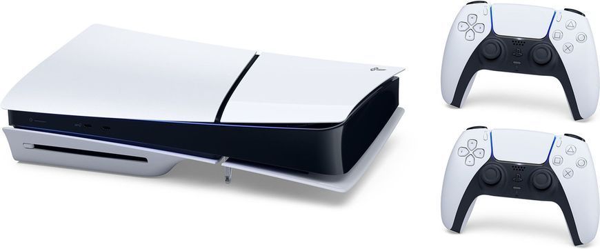 PlayStation Игровая консоль 5 Slim Blu-ray (2 геймпада Dualsense) 1000042053 фото