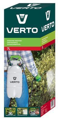 Verto Обприскувач помповий, 7 л, 3 бар, 0.9 л/хв 15G506 фото