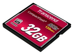 Карта памяти Transcend CF 32GB 800X TS32GCF800 фото