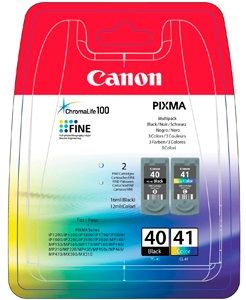 Комплект Canon No.40: Картридж Canon PG-40Bk/CL-41 цв. Multi Pack 0615B043 фото