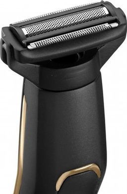 BaByliss Набір для стрижки, для бороди, вусів, голови, носа і тіла, акум., вібраційний мотор, насадок-10, сталь, чорний MT860E фото