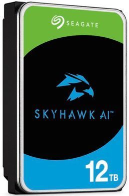 Seagate Жорсткий диск 12TB 3.5" 7200 256MB SATA SkyHawk AI ST12000VE001 фото