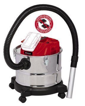 Einhell Пылесос профессиональный аккумуляторный TE-AV 18/15 Li C - Solo, PXC 18В, 100мБар, контейнер 15л, 3.1кг, без АКБ и ЗП 2351700 фото