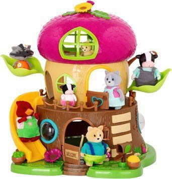 Li`l Woodzeez Игровой набор Дом Bobblehead WZ69124Z фото