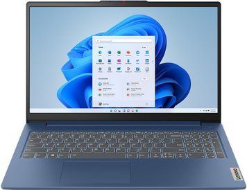 Lenovo Ноутбук Lenovo IdeaPad Slim 3-15IRH8 15.6" FHD AG, Intel i5-13420H, 16GB, F512GB, UMA, DOS, синій 83EM00KCRA фото
