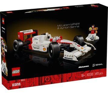 LEGO Конструктор Icons McLaren MP4/4 і Айртон Сенна 10330 фото