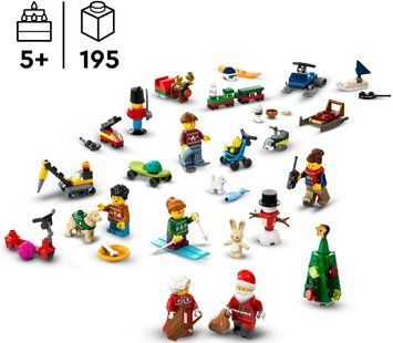LEGO Конструктор City Адвент календарь 2024 60436 фото