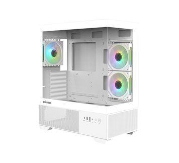 Zalman Корпус Chronix V2 без БЖ, 1xUSB3.0, 1xUSB2.0, 1x Type C, 2x120мм ARGB Reverse, 4x120мм ARGB, VGA 410мм, LCS ready, TG Side/Front Panel, ATX, білий CHRONIXV2WHITE фото