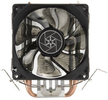 SilverStone Процесорний кулер KRYTON KR03 LED, LGA1366, 1200, 115X, 775, AM5, AM4, AM3, AM3+, AM2, AM2+, FM1, FM2, TDP65W SST-KR03 фото