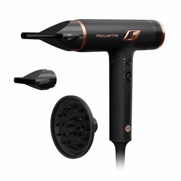 Rowenta Фен T-Shape Maestria Nano, 1700Вт, 3 режими, дифузор, іоніз-я, хол. обдув, чорний HY8310F0 фото
