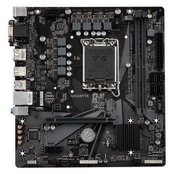 Gigabyte Материнская плата H610M S2H V2 s1700 H610 2xDDR5 M.2 HDMI D-Sub DP mATX H610M_S2H_V2 фото