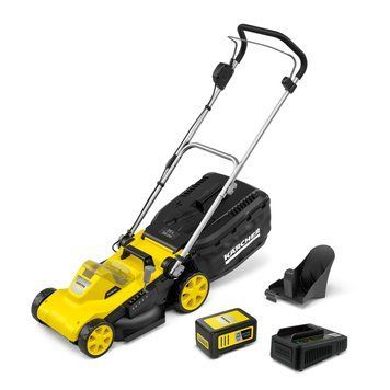 Karcher Газонокосилка аккумуляторная LMO 3-18 Dual 18В 34см 25-60мм 1.445-411.0 фото
