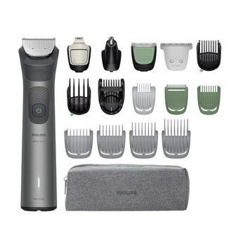 Philips Тример Philips Series 7000, для бороди, голови та тіла, насадок-17, сталь, сірий MG7941/15 фото