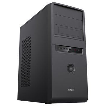 2E Корпус TeamX TMX01 с БП 2E ATX400W, 2xUSB2.0, 1x80мм, VGA 310мм, ATX, чёрный 2E-TMX01 фото