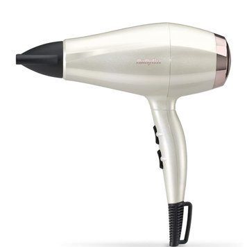 BaByliss Фен Stardust Shimmer, 2000Вт, 3 режими, іонізація, хол. обдув, 1 насадка, білий 5914PE фото