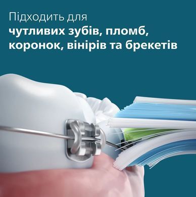 Philips Щетка зубная электр. Sonicare 6100 Series, 62т. колеб/мин, насадок-1, футляр, голубой HX7406/02 фото