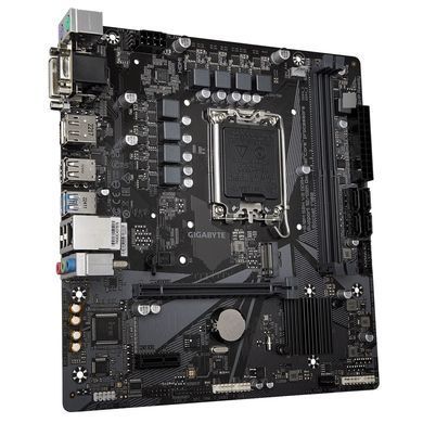 Gigabyte Материнская плата H610M S2H V2 s1700 H610 2xDDR5 M.2 HDMI D-Sub DP mATX H610M_S2H_V2 фото