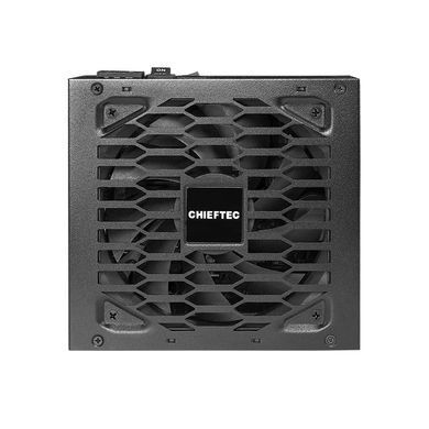 Chieftec Блок живлення Atmos (850W), >90%, 80+ Gold, 135мм FDB, 1xMB 24pin(20+4), 2xCPU 8pin(4+4), 4xMolex, 9xSATA, 2xPCIe 8pin(6+2), 1xPCIe GEN5 16pin, Fully Modular CPX-850FC фото