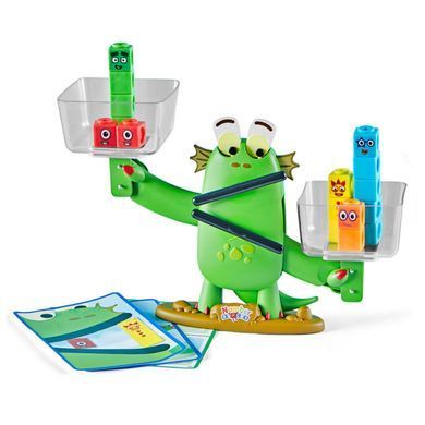 Навчальний ігровий набір LEARNING RESOURCES серії "Numberblocks" - ВАГИ BLOCKZEE&trade; HM96089-UK фото