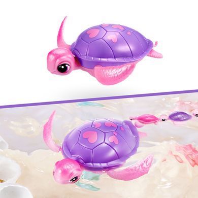 Інтерактивний ігровий набір PETS ALIVE серії "Mama & Baby Surprise" S1 &ndash; МАМА ЧЕРЕПАХА З СЮРПРИЗОМ 9560 фото