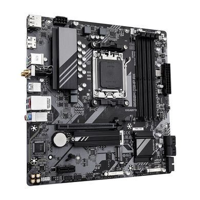 Gigabyte Материнська плата B650M D3HP AX sAM5 B650 4xDDR5 M.2 HDMI DP mATX B650M_D3HP_AX фото