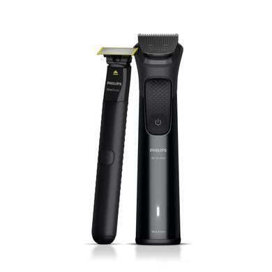 Philips Триммер універсальний Series 9000 для лица, головы, тела, акум., насадок-25, сталь, черный MG9690/30 фото