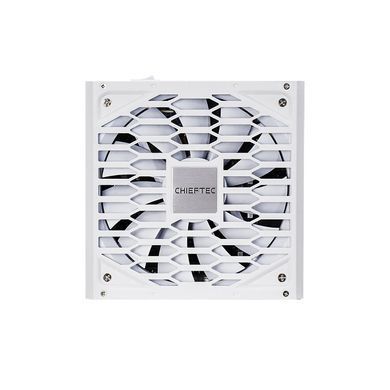 Chieftec Блок питания Vega M (750W), >90%, 80+ Gold, 135мм FDB, 1xMB 24pin(20+4), 2xCPU 8pin(4+4), 3xMolex, 6xSATA, 4xPCIe 8pin(6+2), 1xPCIe GEN5 16pin, Fully Modular, White PPG-750-CW фото