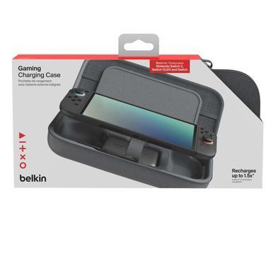 Belkin Чехол с аккумулятором 10000мА&middot;ч для Nintendo Switch 2, Charcoal ENA001HQCH-V2 фото