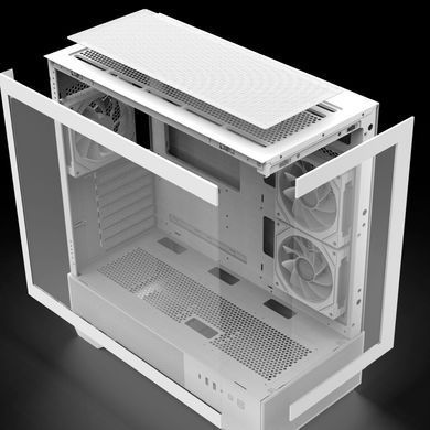 Zalman Корпус Chronix V2 без БЖ, 1xUSB3.0, 1xUSB2.0, 1x Type C, 2x120мм ARGB Reverse, 4x120мм ARGB, VGA 410мм, LCS ready, TG Side/Front Panel, ATX, білий CHRONIXV2WHITE фото
