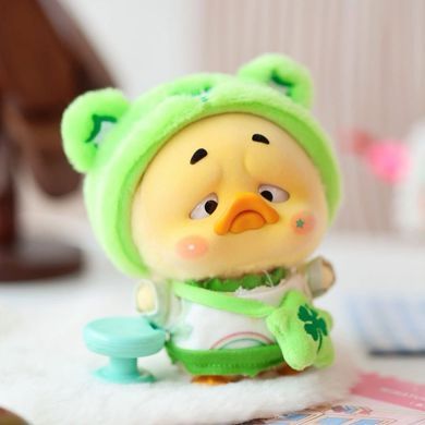 Колекційна м'яка іграшка з кільцем POP TOP 1983toys серії "Upset Duck x Care Bears" - БУДЬ ВЕСЕЛКОЮ (у дисп., в ас.) AP17183806800C фото