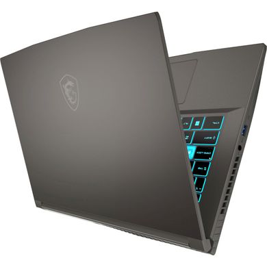 MSI Ноутбук Thin 15.6 FHD, Intel i5-12450H, 16GB, F512GB, NVD4050-6, DOS, черный THIN_15_B12VE-1834XUA фото