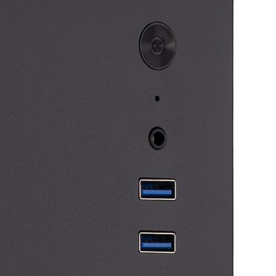 2E Корпус Credo V200B-400, з БЖ 2E ATX400, 2xUSB3.0, 1x80мм, VGA 250мм, mATX, чорний 2E-V200B-400 фото