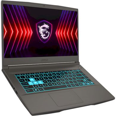 MSI Ноутбук Thin 15.6 FHD, Intel i5-12450H, 16GB, F512GB, NVD4050-6, DOS, черный THIN_15_B12VE-1834XUA фото