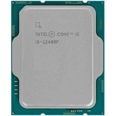 Intel ЦПУ Core i5-12400F 6C/12T 2.5GHz 18Mb LGA1700 65W w/o graphics TRAY CM8071504555318 фото