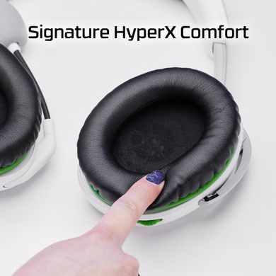HyperX Гарнітура Cloud Stinger 2 Xbox, mini-jack, біло-зелений 75X28AA фото
