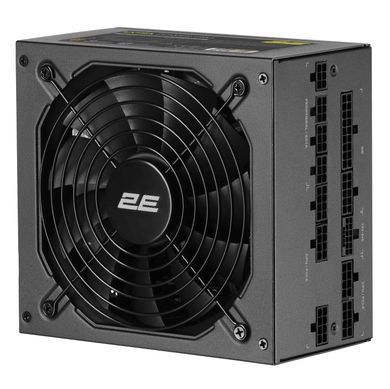 2E Gaming Блок живлення 2E GAMING Extra Power Pro ATX3.1 GEN5.0 (1000W), >90%, 80+ Gold, 140мм, 1xMB 24pin(20+4), 2xCPU 8pin(4+4), 3xMolex, 6xSATA, 4xPCIe 8pin(6+2), 1xPCIe GEN5 16pin, Full Modular 2E-EP1000GMII-140 фото