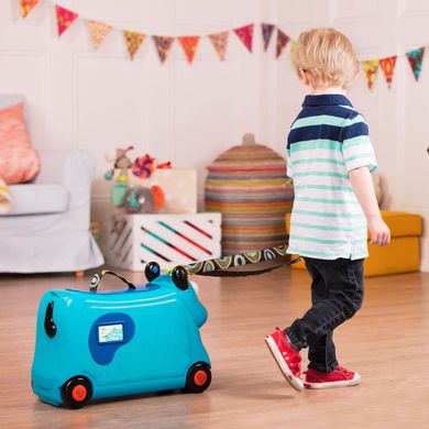Дитяча валіза-каталка для подорожей - ПЕСИК-ТУРИСТ BX1572Z фото
