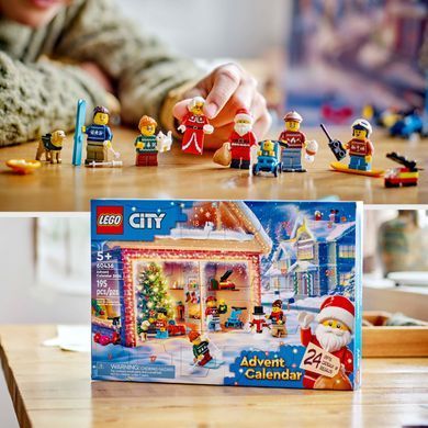 LEGO Конструктор City Адвент календарь 2024 60436 фото