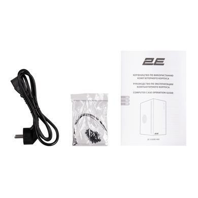 2E Корпус Credo V200B-400, з БЖ 2E ATX400, 2xUSB3.0, 1x80мм, VGA 250мм, mATX, чорний 2E-V200B-400 фото