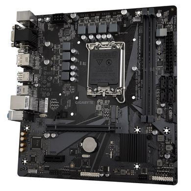 Gigabyte Материнская плата H610M S2H V2 s1700 H610 2xDDR5 M.2 HDMI D-Sub DP mATX H610M_S2H_V2 фото