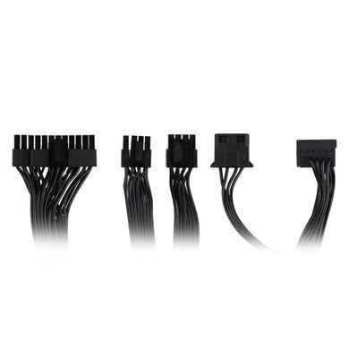 Блок питания 2E Master Power (750W), >80%, 80+ White, 120mm, 1xMB 24pin(20+4), 1xCPU 8pin(4+4), 3xMolex, 5xSATA, 4xPCIe 8pin(6+2) 2E-MP750-120APFC фото