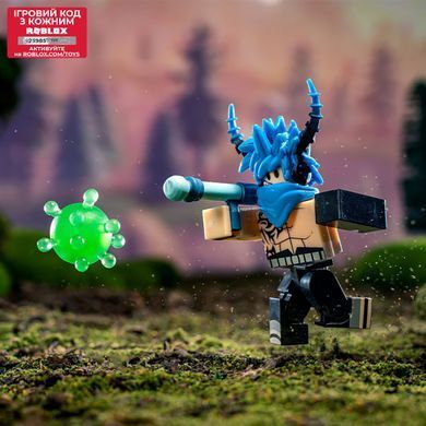 Roblox Ігрова колекційна фігурка Deluxe Mystery Pack Germ Simulator: Blaster King S2 ROB0584 фото
