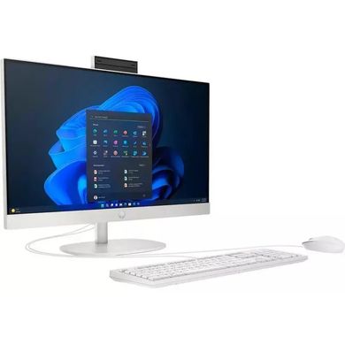 HP ПК Моноблок 245-G10 23.8" FHD IPS AG, AMD R5-7520U, 16GB, F512GB, UMA, WiFi, 3г, Win11P, белый 936K4EA фото