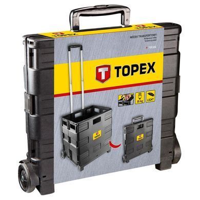 Topex Тележка грузовая универсальная, складная, ящик 37x42см, до 35кг 79R306 фото