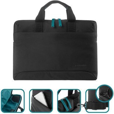 Tucano Сумка Smilza Slim 15.6", черная BSM15-BK фото