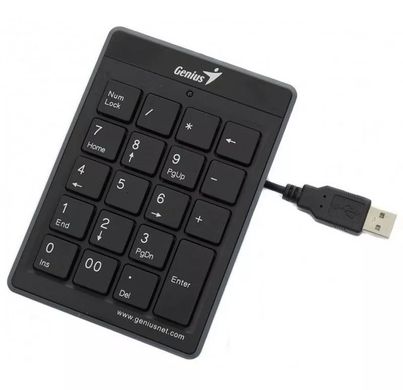 Клавіатура числова Genius NumPad-110 USB Black 31300016400 фото